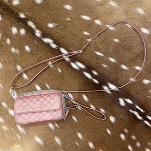 VERA BRADLEY rose gold wallet / clutch / purse